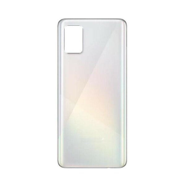 - Samsung Galaxy A71 Bagglas/Batteri Cover/Back Glass (Med Logo)