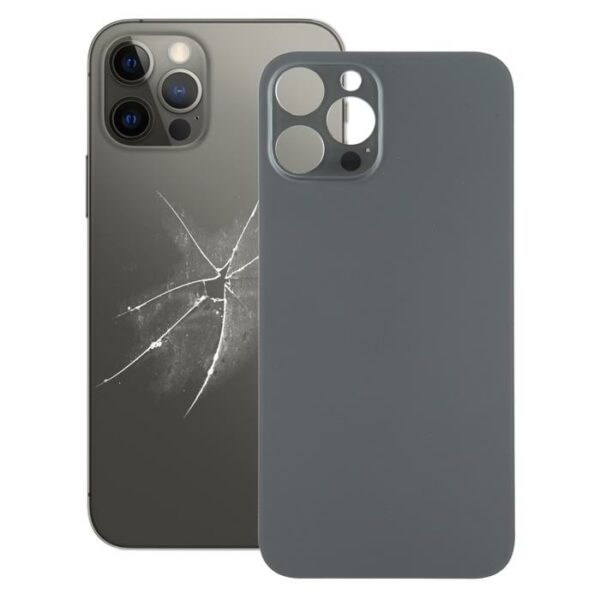 - iPhone 12 Pro Max Bag Glas (Big Camera Holder)