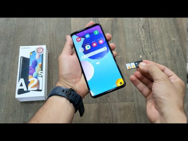 sddefault - Samsung Galaxy A21S Dual Simkort holder