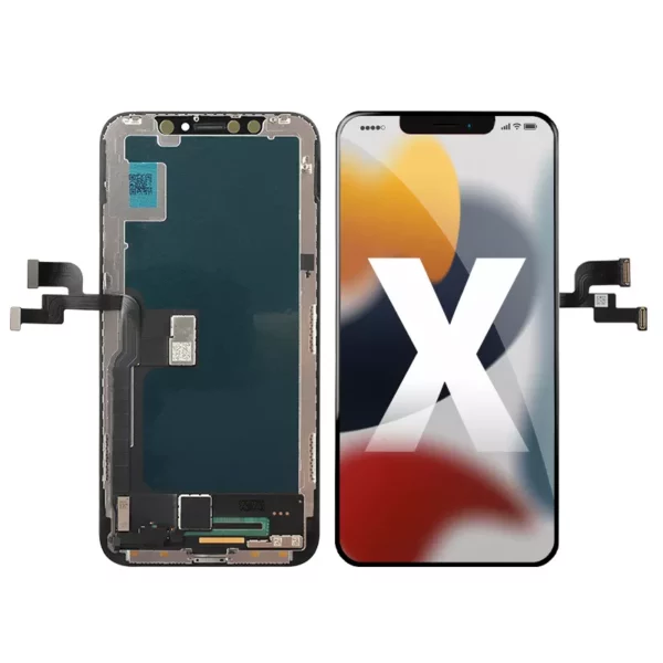 - iPhone X Sort LCD Display Touch Skærm (Incell)