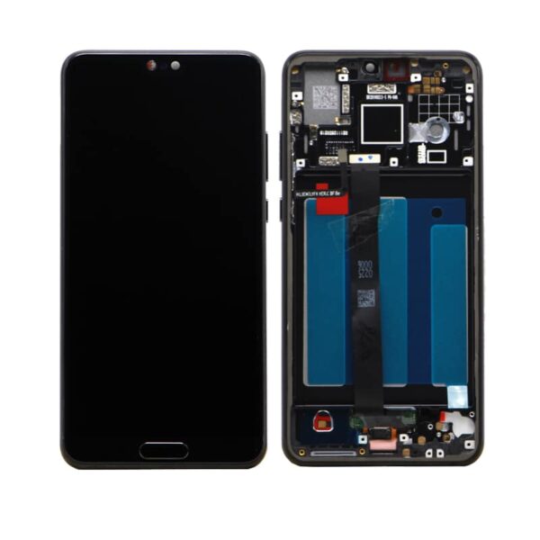 Huawei p20 wf 1 - Huawei P20 Lcd Skærm Med Ramme (Oem Kvalitet)