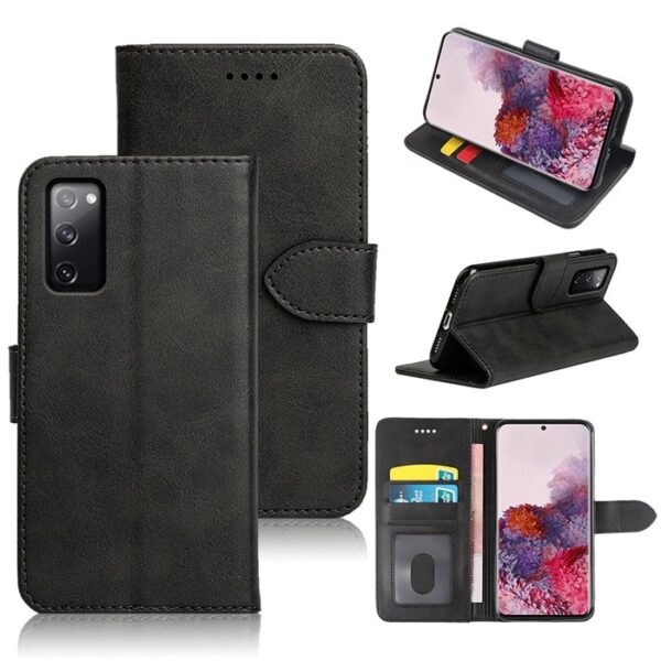 Samsung S21 Cover flip 1 - Samsung S21 Plus Pung Med Magnetisk Lukning