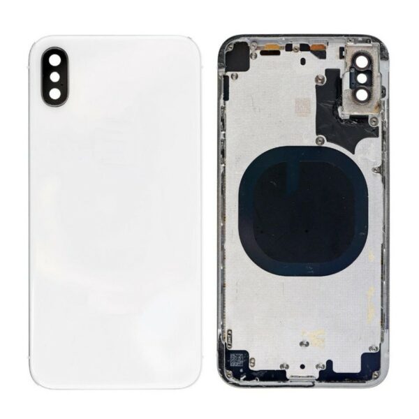 x housing silver - iPhone X Back Cover Housing