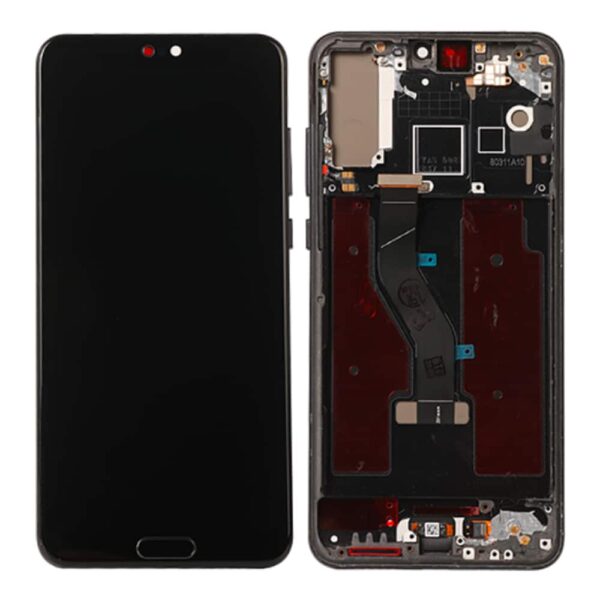 8c532510 5739 4986 9178 99b0a8fb2a18 - Huawei P20 Pro Skærm Med Ramme Premium Kvalitet