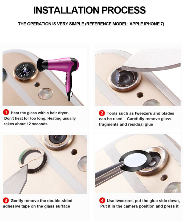 IPhone X Camera Lens 1 - iPhone XS Max Kamera Lens Glass