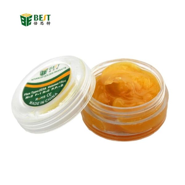 BEST BST 223A Strong Adhesive Soldering Paste Solder Flux Paste Cream Soldering Tool For PCB BGA - Loddepasta - Flusmiddel - Solder Flux 15cc