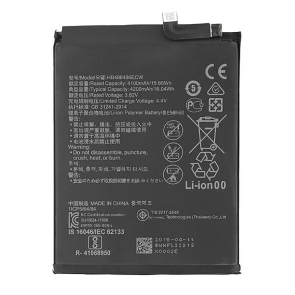 P30pro Batteri 1 - Huawei P30 Pro / Mate 20 Pro Original kapacitet Batteri