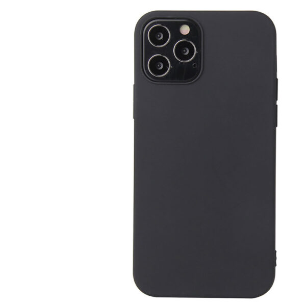 Soft Tpu 13 sort - iPhone 13 Mini 360 Liquid Silicon Cover