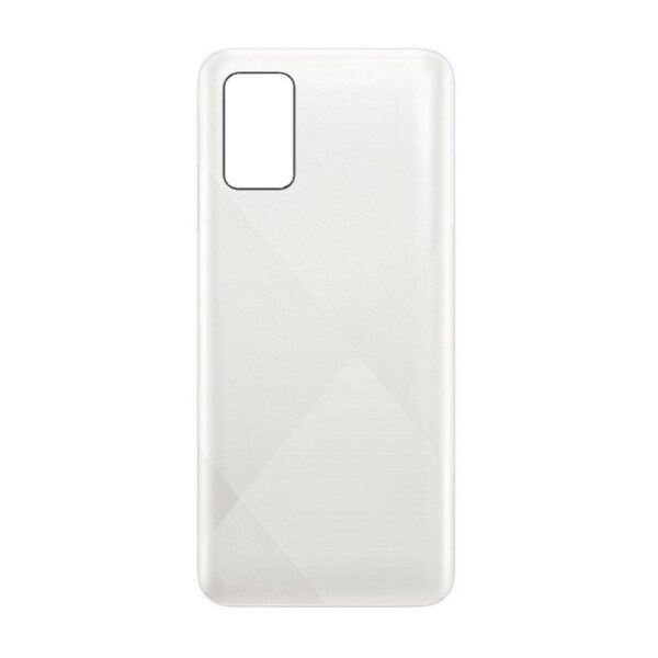 - Samsung Galaxy A02s Bagglas/Battery Cover/Back Glass (Med Logo) Med kameralinse