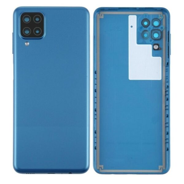 - Samsung A12 Bagglas / Battery Cover(Med Logo)