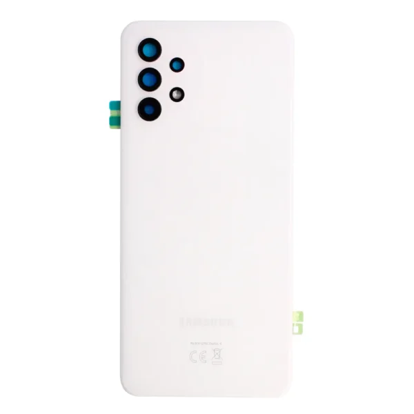 A32 Backcover White Z8q6sdAV 3 - Samsung A32 5G Bagglass / Battery Cover(Med Logo)