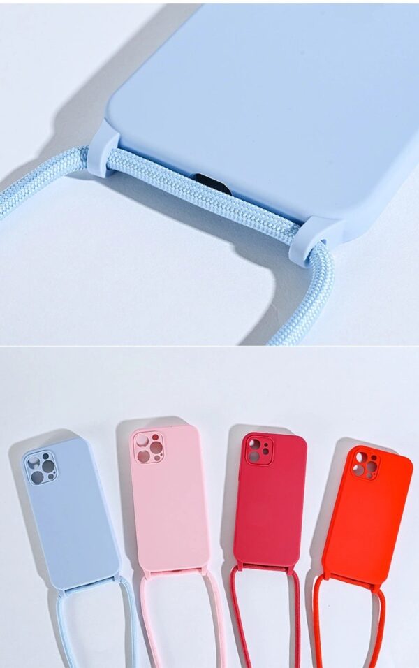 Tpu snor 27 - iPhone 13 Mini 360 Liquid Silicon Cover Med Snor