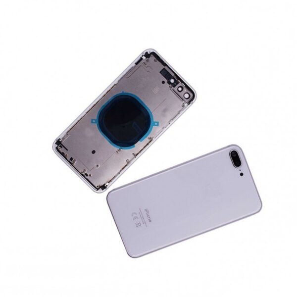 tapa trasera con chasis para iphone 8 plus blanca - iPhone 8 Plus Hvid Bagcover