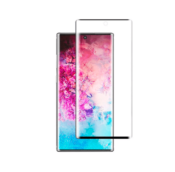 Note series tempred - Samsung Note 10 Full Skærmbeskyttelse - Sort