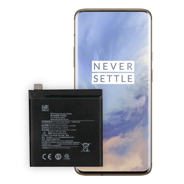 OnePlus 7 pro battery 4 - OnePlus 7 Pro Batteri - Original Kapacitet