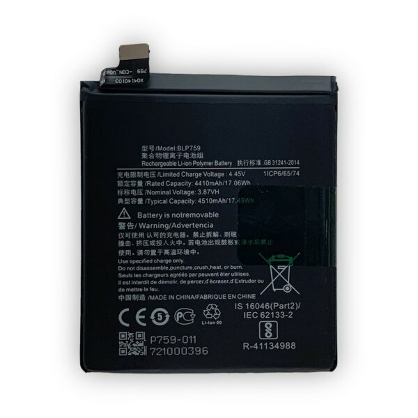 OnePlus 8pro battery 1 - OnePlus 9 Pro Batteri - Original Kapacitet