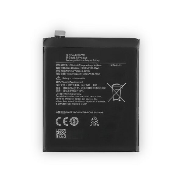 Oneplus 8 batteri 1 - OnePlus 8 Batteri - Original Kapacitet