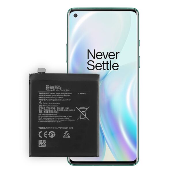 Oneplus 8 batteri 3 - OnePlus 8 Batteri - Original Kapacitet