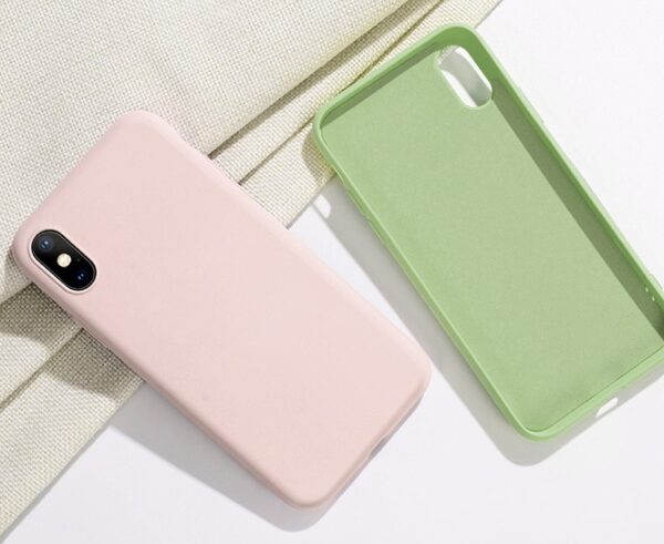 H0792664c0fde42a2aca80b780cfa2191P - iPhone XS Max 360 Liquid Silicon Cover