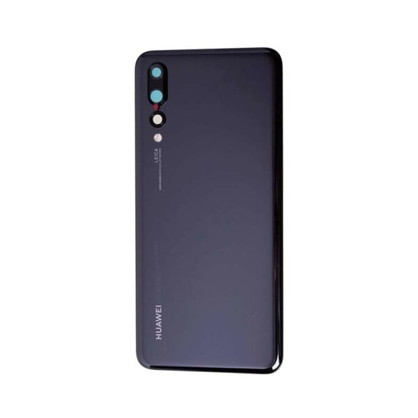 Huawei P20 Pro Back Cover Black 13112018 1 p - Huawei P20 Pro Bagcover - Batteri Cover Med Kamera Lens