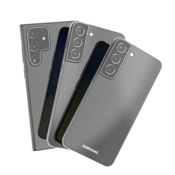 S22 Ultra think case 5 - Samsung S22 Plus – Ultra Tyndt Cover (Gennemsigtig)