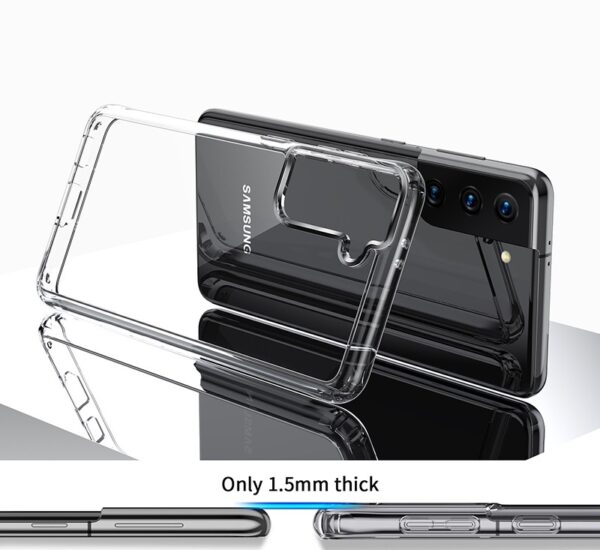 S22 Ultra think case 6 - Samsung S23 Plus – Ultra Tyndt Cover (Gennemsigtig)