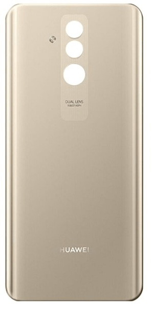 battery gold cover for huawei mate 20 lite cell phone black - Huawei Mate 20 Lite Bagcover – Batteri Cover (Med Logo)