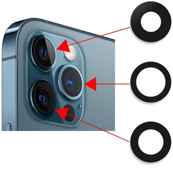 iphone 13 pro back camera lens 3 - iPhone 13 Pro Max Kamera glas linse