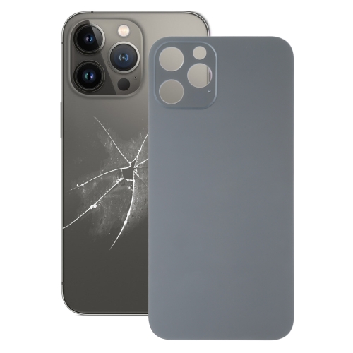 IPhone 13 Pro Black Back glass - iPhone 13 Pro Bag Glas (Big Camera Holder) - Med Tape
