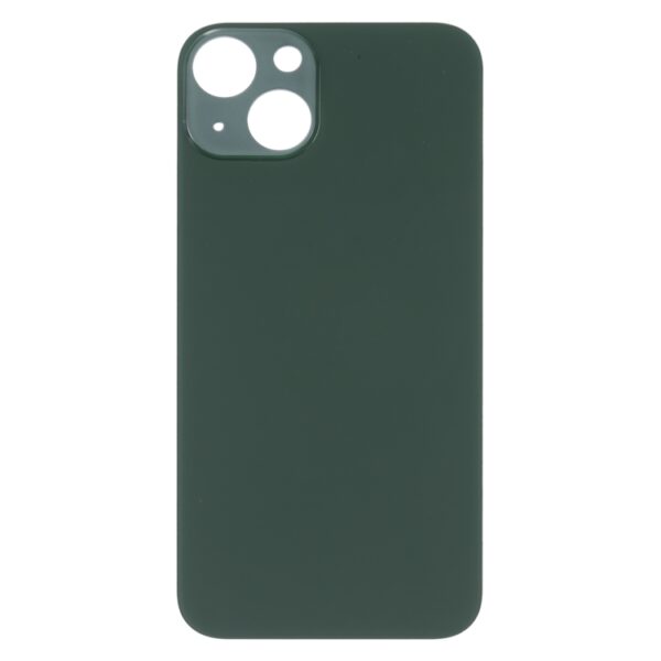 IPhone 13 green back glass 2 - iPhone 13 Bag Glas (Big Camera Holder) - Med Tape