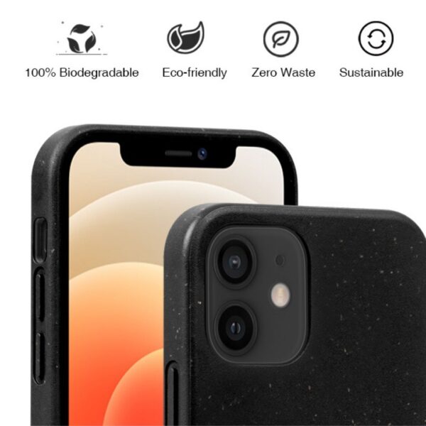 Bio Cover 3 - iPhone 15 Pro Max - Miljøvenligt Ægte Plantebaseret Bio Case