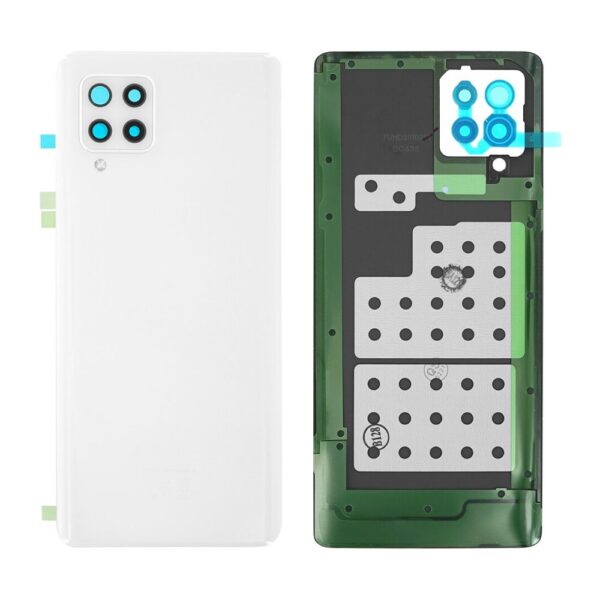 a42 white battery cover - Samsung Galaxy A42 Bagglas/Batteri Cover/Back Glass