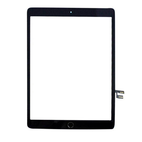 37957 updated 2 - iPad 7 Gen. 10,2 OEM Touch Skærm – Sort (Med Knap)