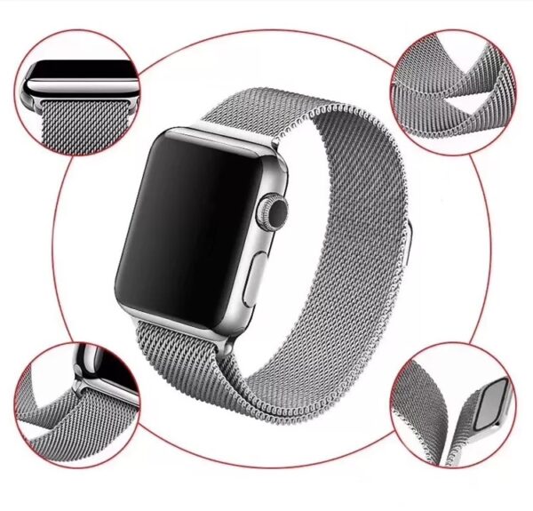 H327ff1b4fcef49aa95a0b3069977b72dF.jpg - Milanesisk Urlænke Med Cover Sort til Apple Watch