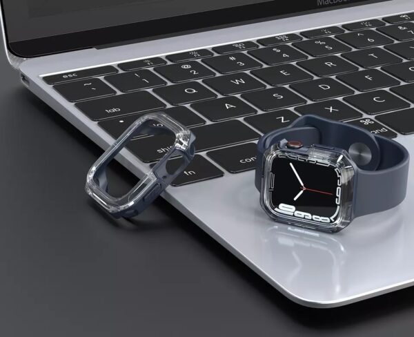 - Apple Watch TPU Beskyttelsescover - Mørkeblå