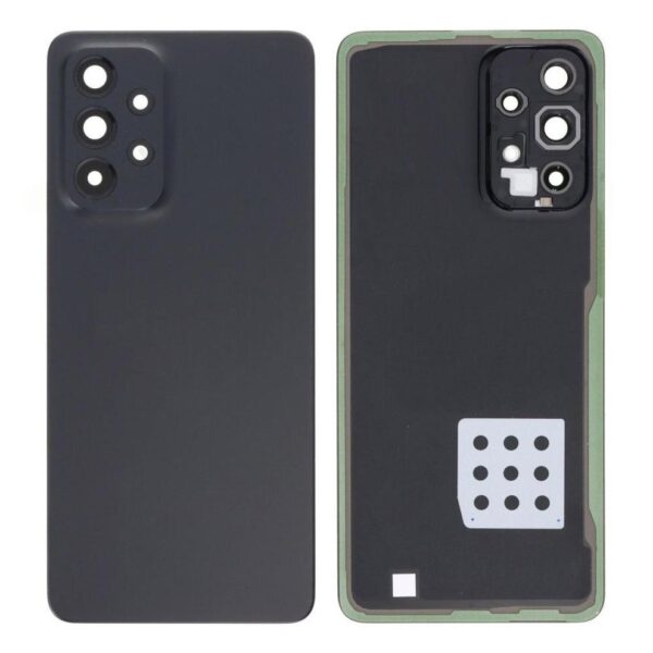 A33 black 1 - Samsung Galaxy A33 Bagglas/Batteri Cover/Back Glass