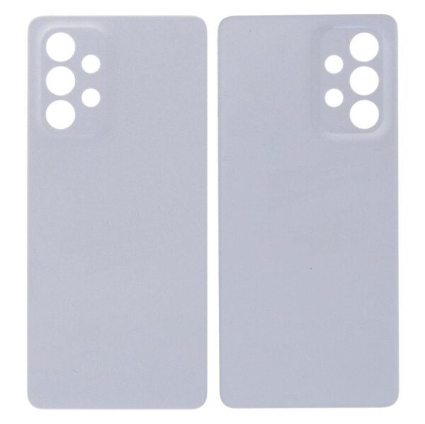 A53 white 1 - Samsung Galaxy A53 Bagglas/Batteri Cover/Back Glass Med kameralinse