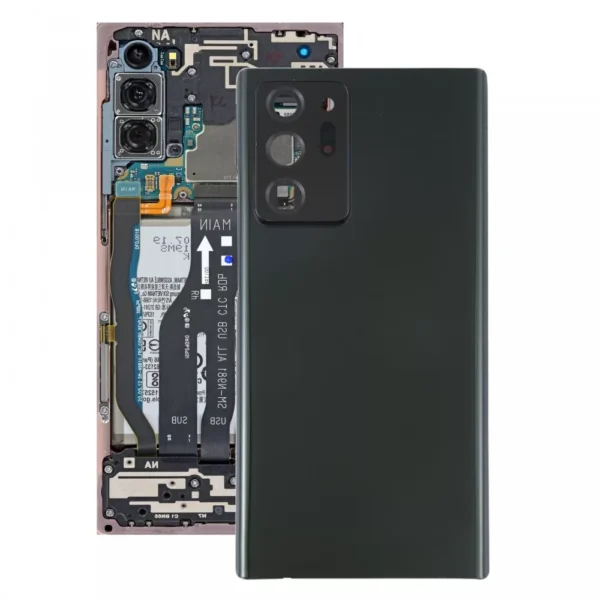 Note 20 ultra back cover 1 - Samsung Note 20 Ultra Bagglas