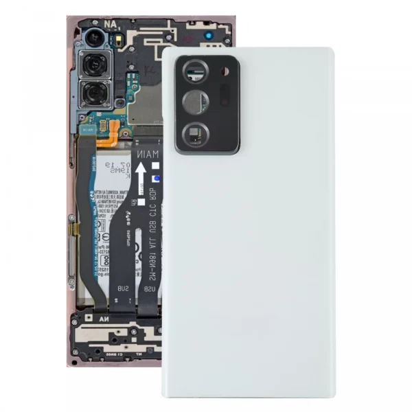 Note 20 ultra back cover 5 - Samsung Note 20 Ultra Bagglas