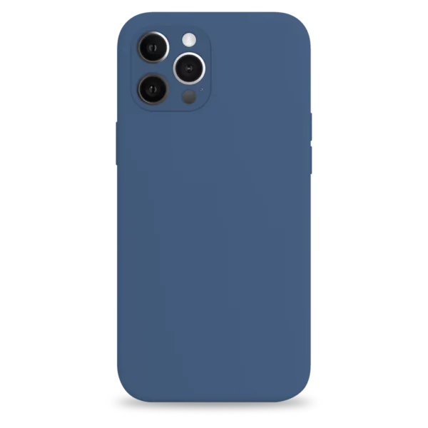 iphone 12 pro royal - iPhone 12 Pro-360 Liquid Silicon Kamera Beskyttelse Cover