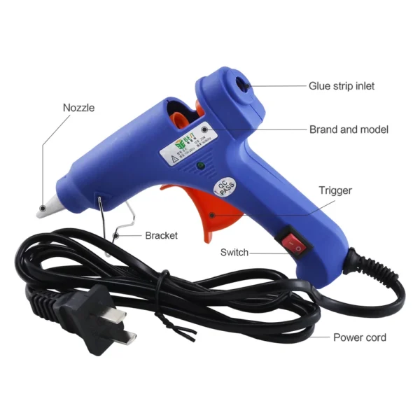 BEST B E 20W Hot Melt Glue Gun with Switch 3.jpg - Limpistol 12 W 230V