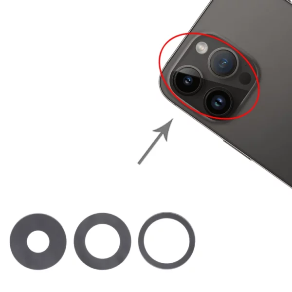 - iPhone 14 Pro Kamera glas linse