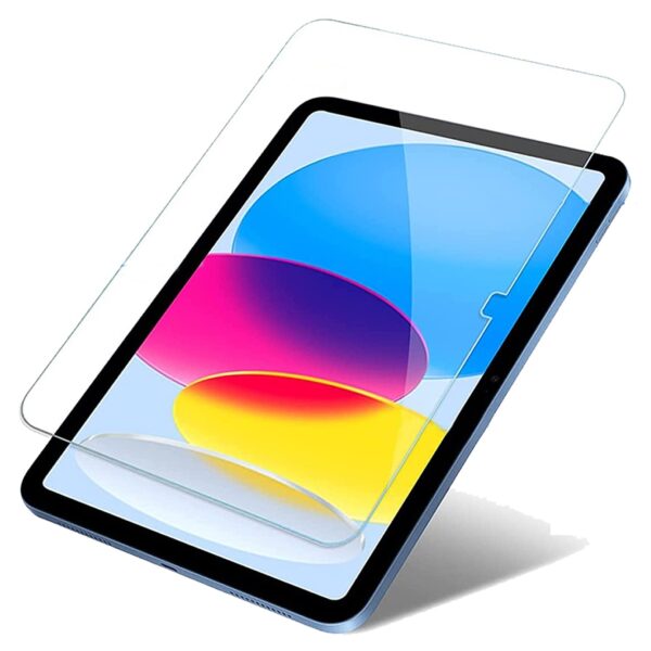 Ipad 10 - iPad 10. Gen 2022 10,9 9H 2.5D Skærmbeskyttelse 9H 2.5D - Gennemsigtig