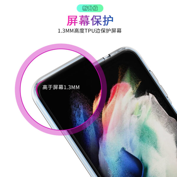 8 - Samsung Z Flip 3 – Ultra Tyndt Cover (Gennemsigtig)