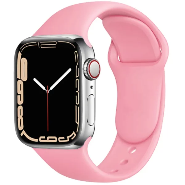 - Sportsrem Pink til Apple Watch