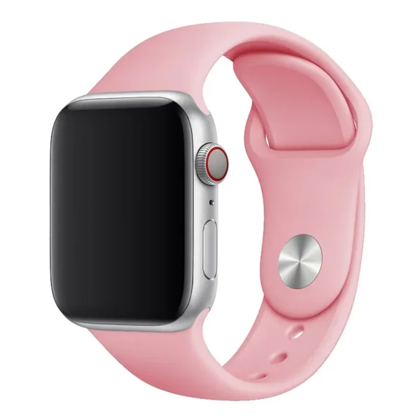 - Sportsrem Pink til Apple Watch