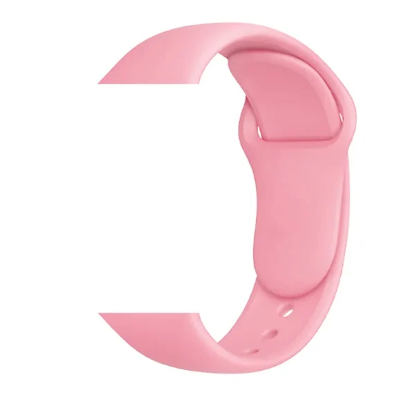 - Sportsrem Pink til Apple Watch