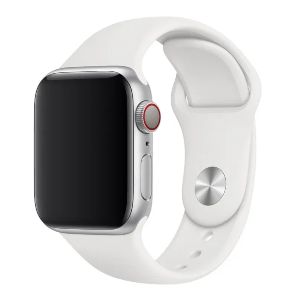 - Sportsrem Hvid til Apple Watch