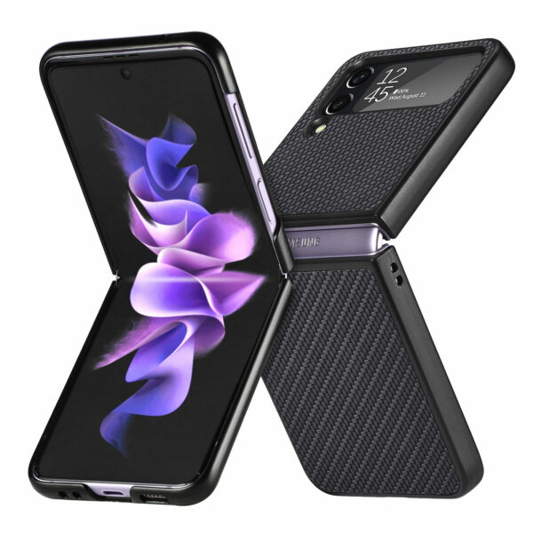 SKU 03 黑色 - Samsung Galaxy Z Flip 4 Mønster Cover