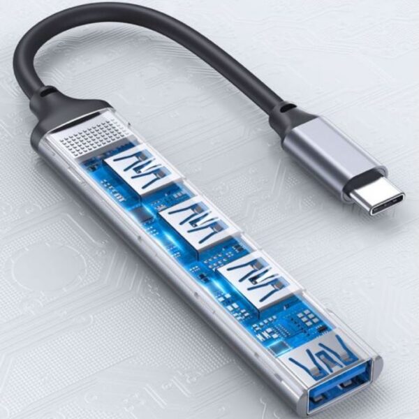 Awei CL 150T 2 - Awei CL-150T USB Hub med 4 porte